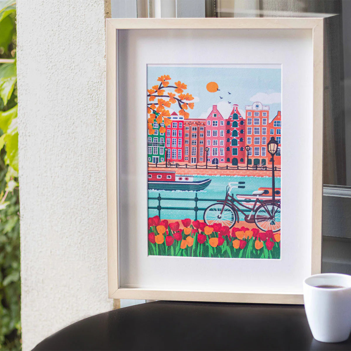 amsterdam - paint by numbers kit