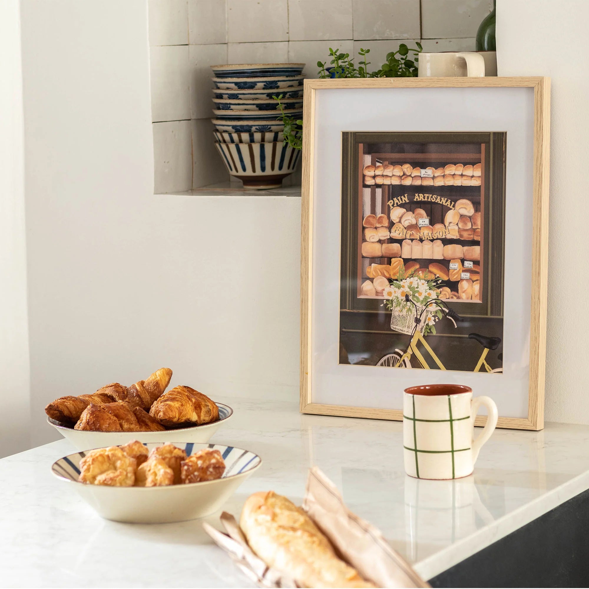 boulangeries parisiennes - paint by numbers kit