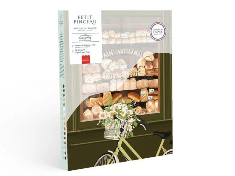 boulangeries parisiennes - paint by numbers kit