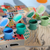cinque terre - paint by numbers kit
