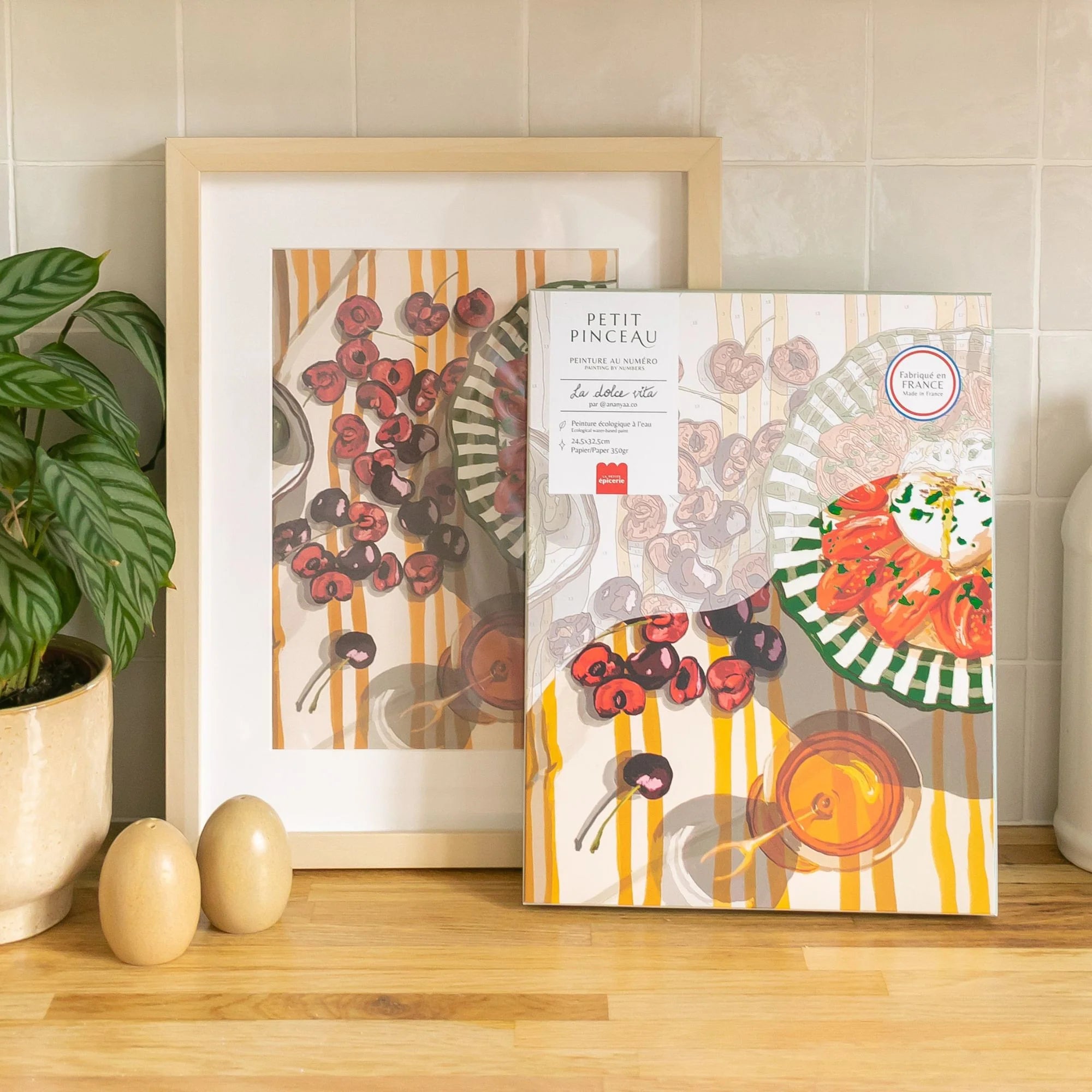 la dolce vita - paint by numbers kit