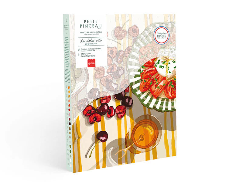la dolce vita - paint by numbers kit