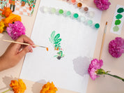 green house - paint by numbers kit