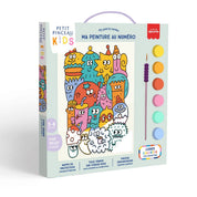 fun gang - kids paint by numbers kit