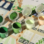 paris - paint by numbers kit