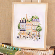 paris - paint by numbers kit