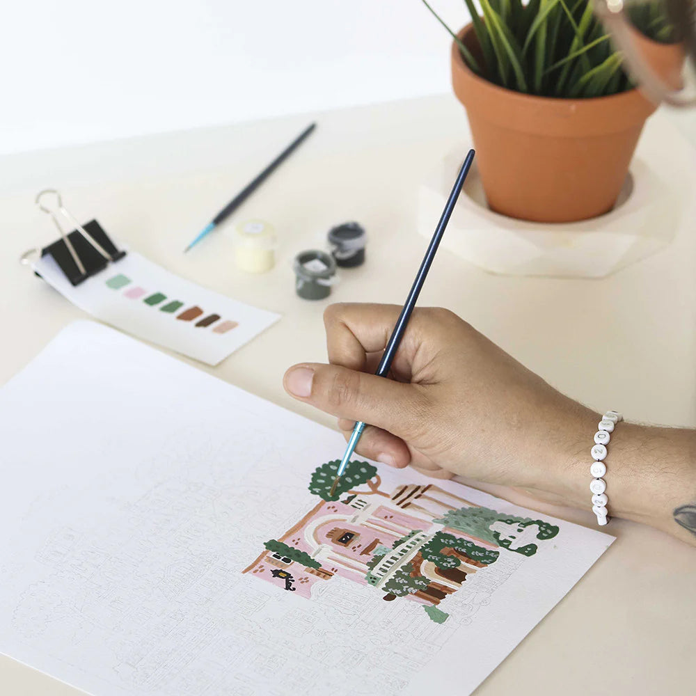 sip & paint by numbers
