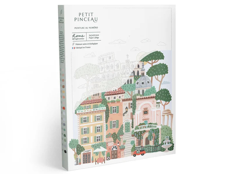 rome - paint by numbers kit
