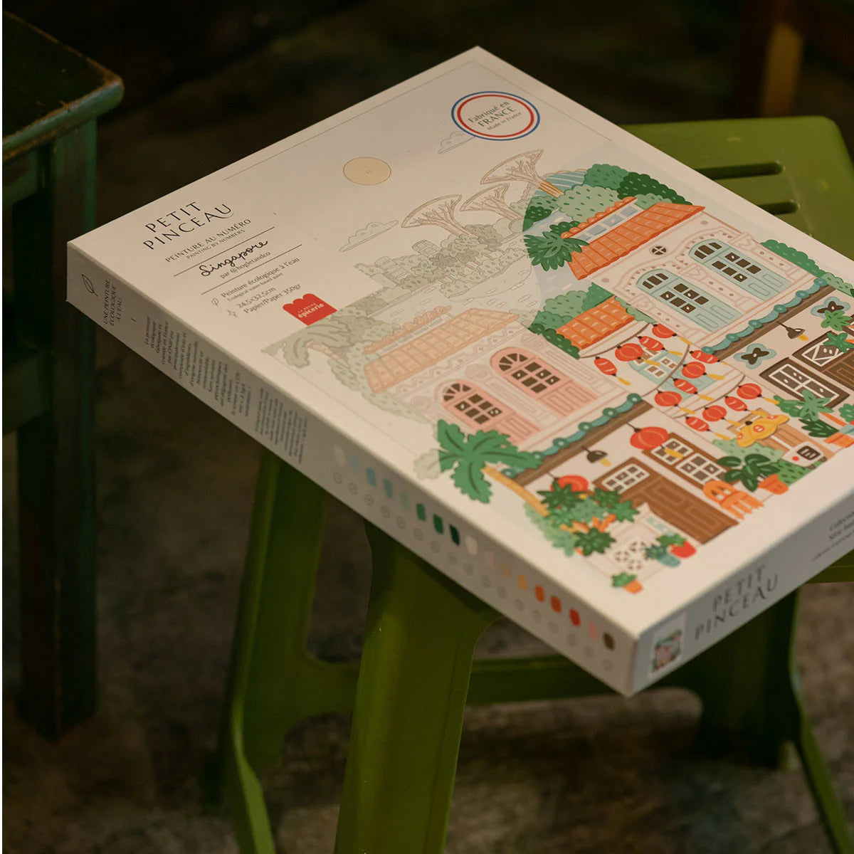 singapore - paint by numbers kit