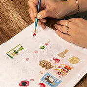 week end in tokyo - paint by numbers kit
