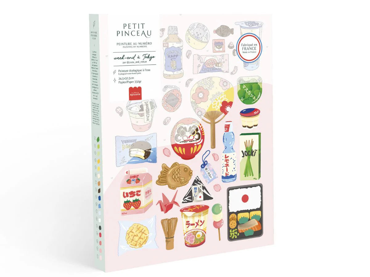 week end in tokyo - paint by numbers kit
