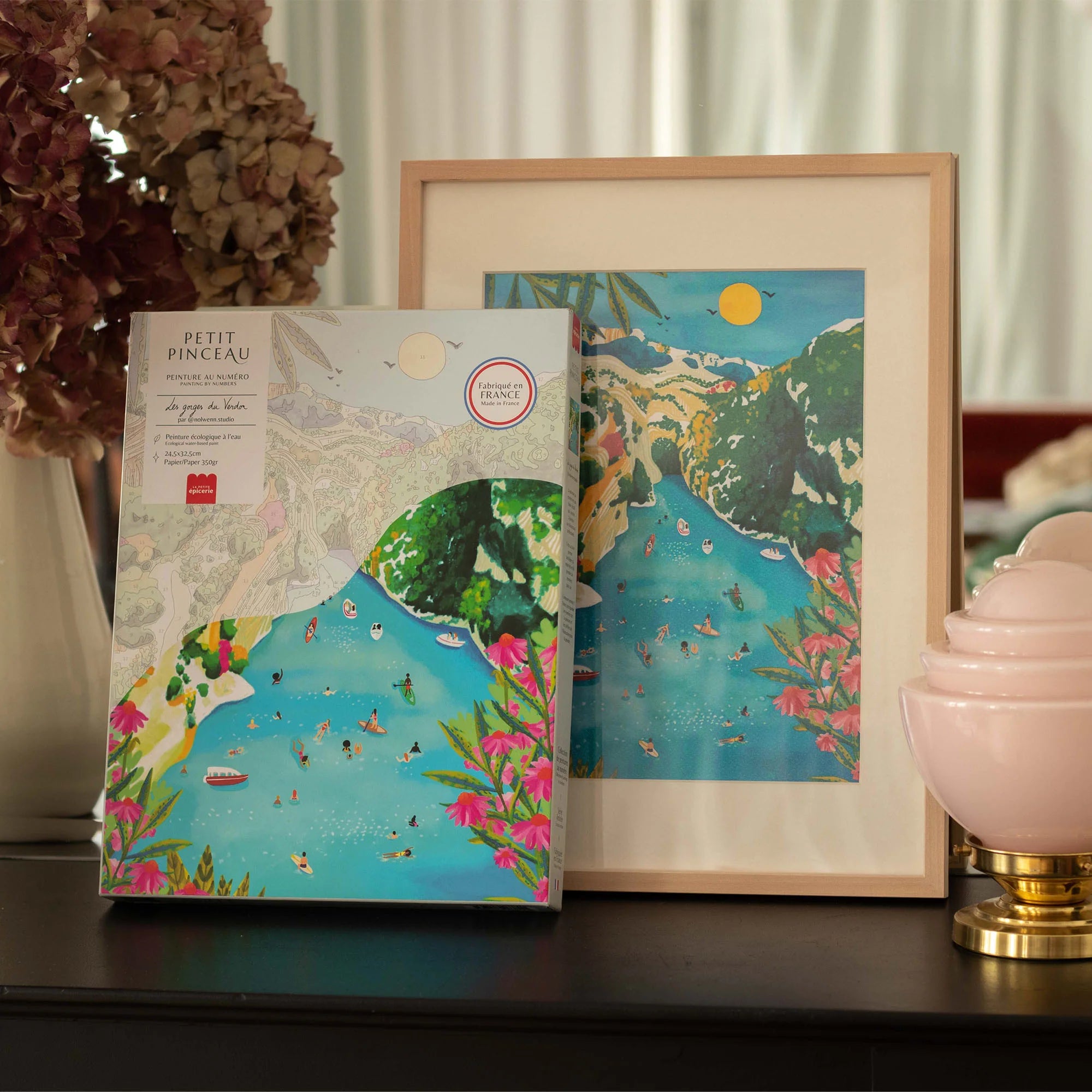 gorges du verdon - paint by numbers kit