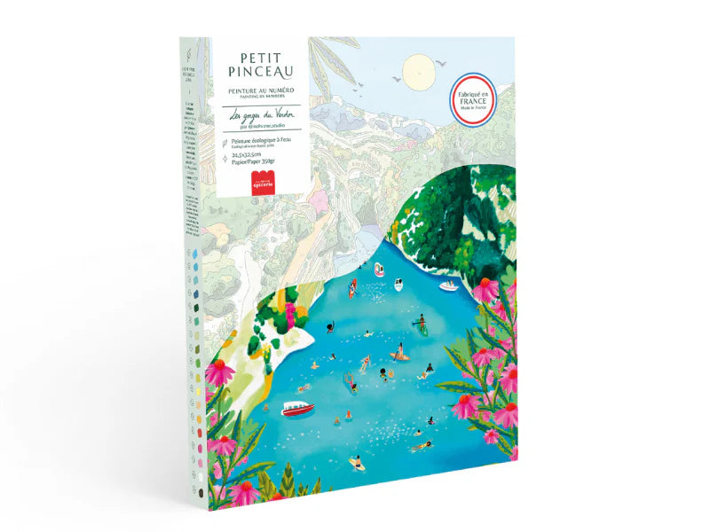 gorges du verdon - paint by numbers kit