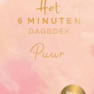 Het 6 minuten dagboek - peach