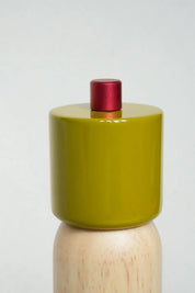 peper- en zoutmolen - olijf & rood