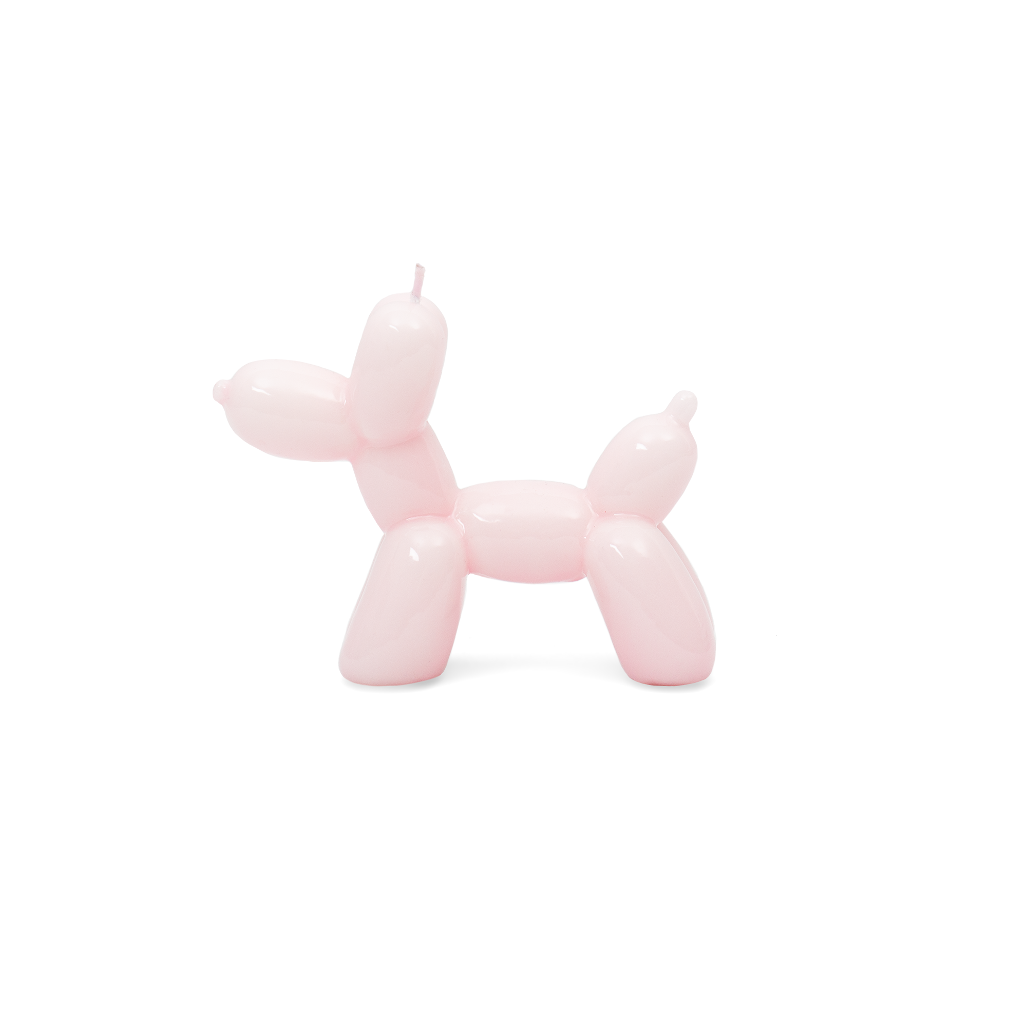 Balloon dog candle