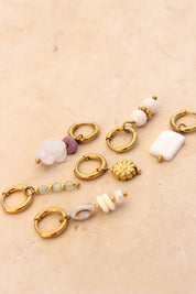 natural shell hoop