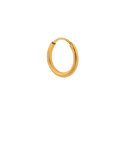 plain hoop - oorbel