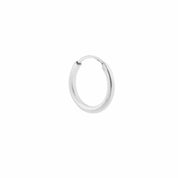 plain hoop - oorbel