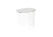 Plateau bijzettafel glas