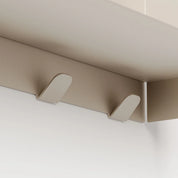 pli wall shelf with hooks
