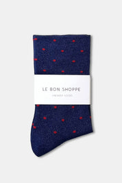 polka dot glitter socks