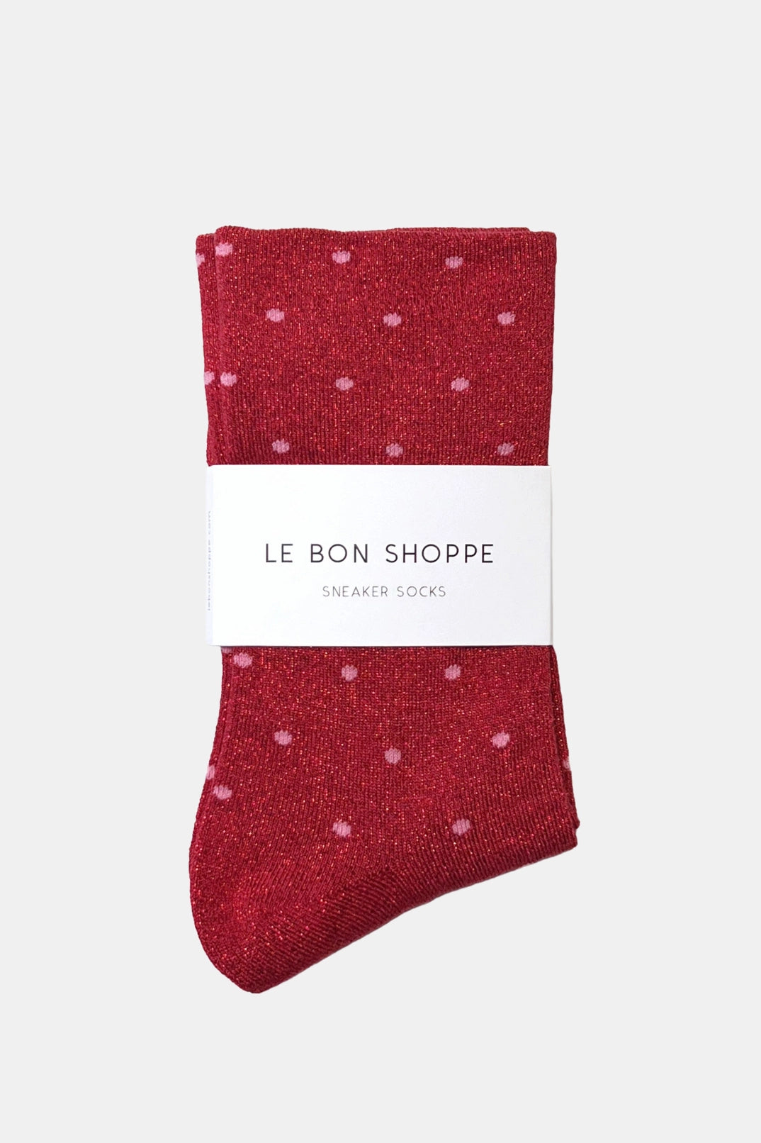 polka dot glitter socks