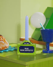 street - candle holder