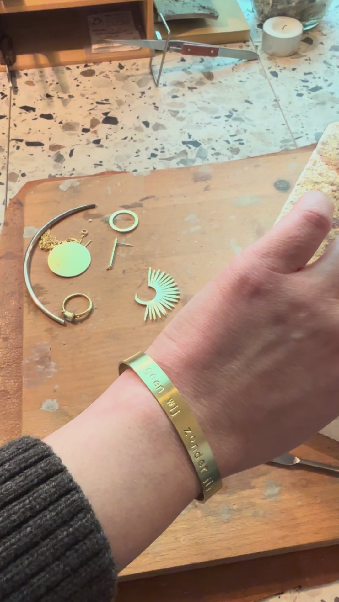 geen wij zonder jij - armband