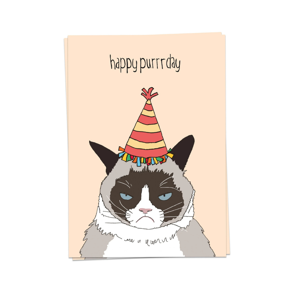 Kaart - Happy purrday