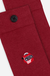 Red viewer socks