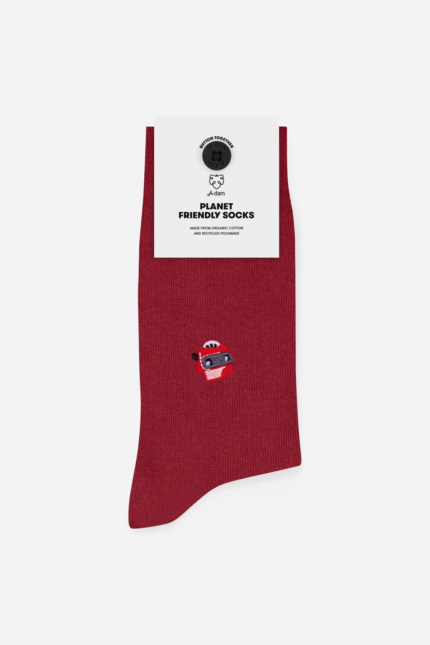 Red viewer socks