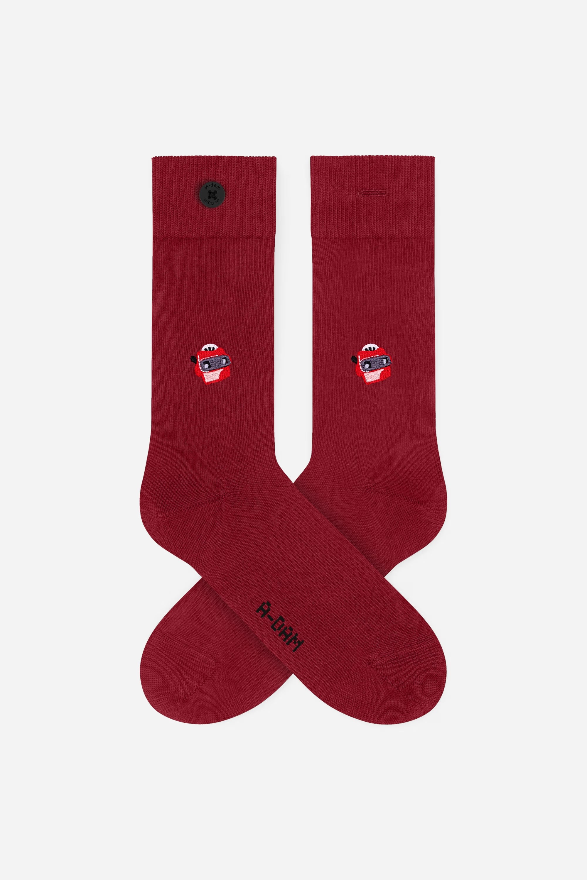 Red viewer socks
