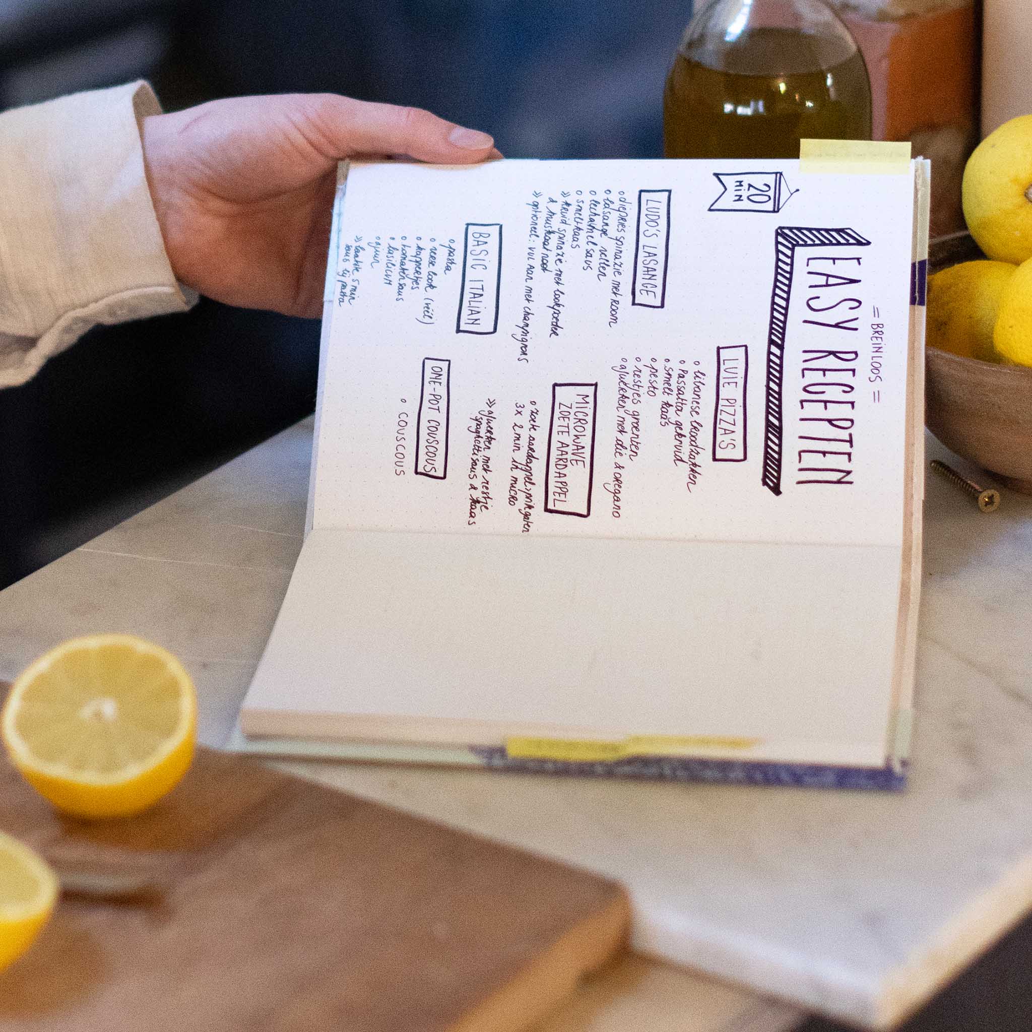 Bullet notebook - navulbaar