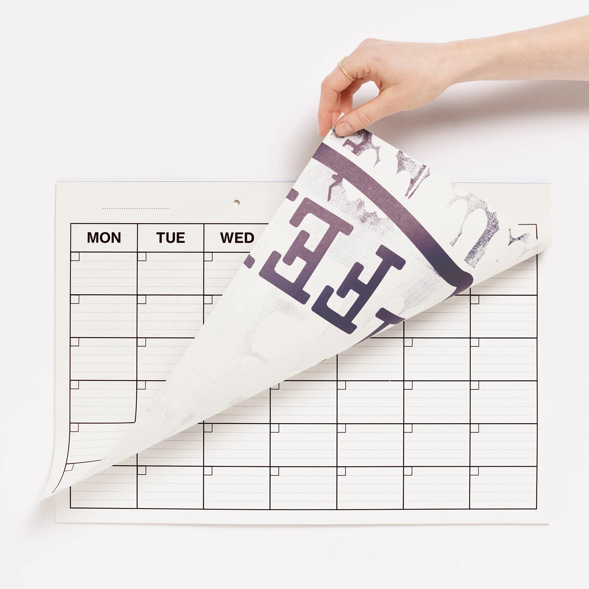 Monthly planner