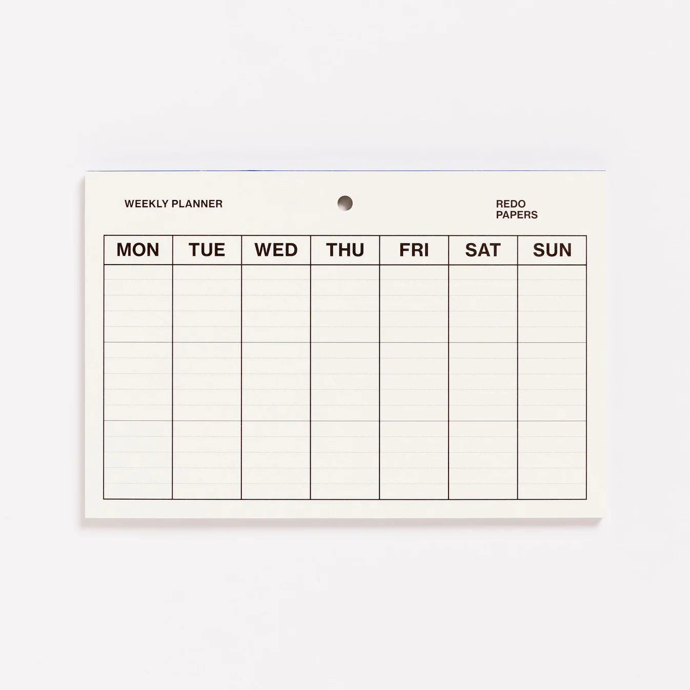 Weekly planner