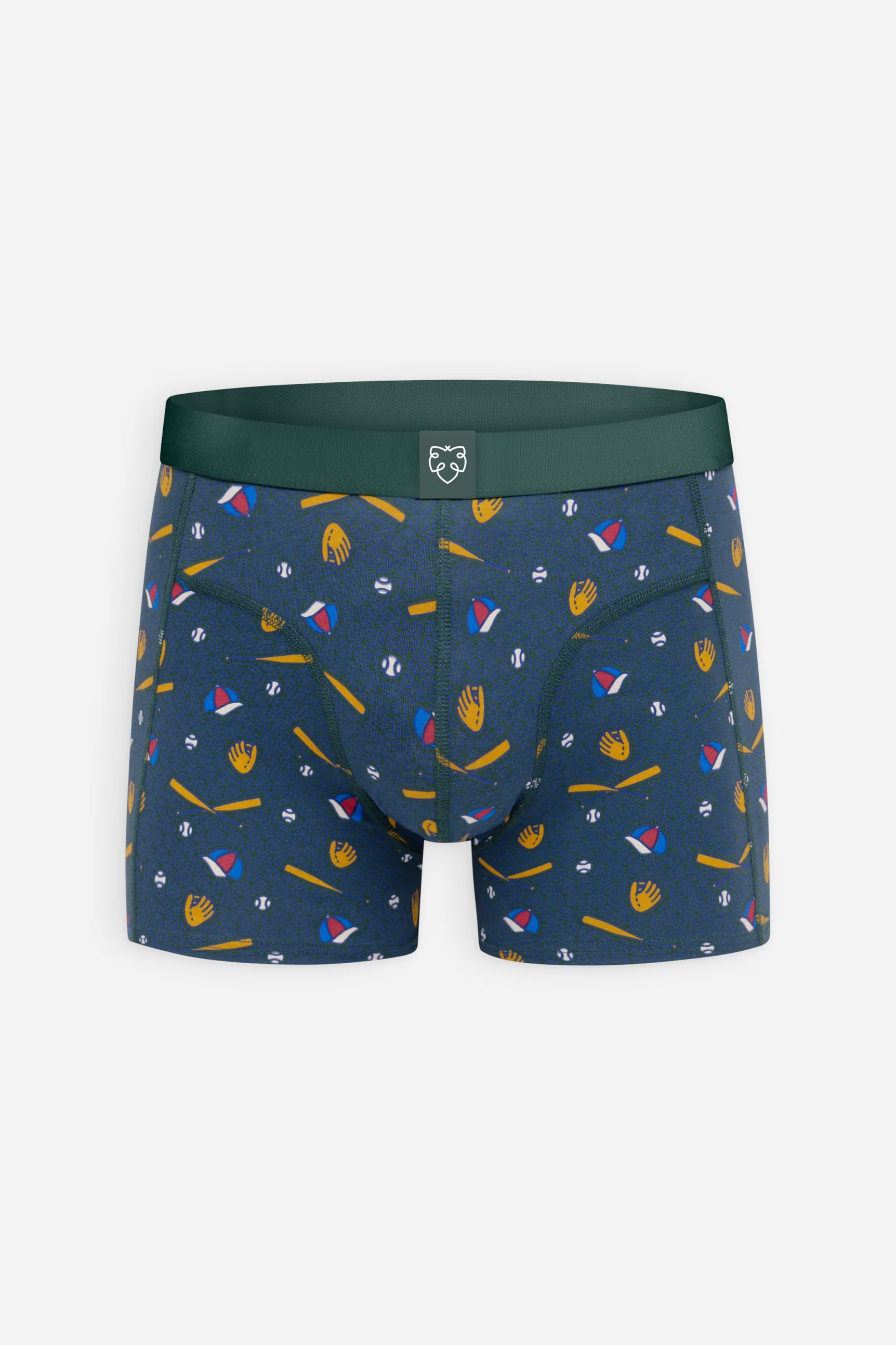 Green retro game boxer brief