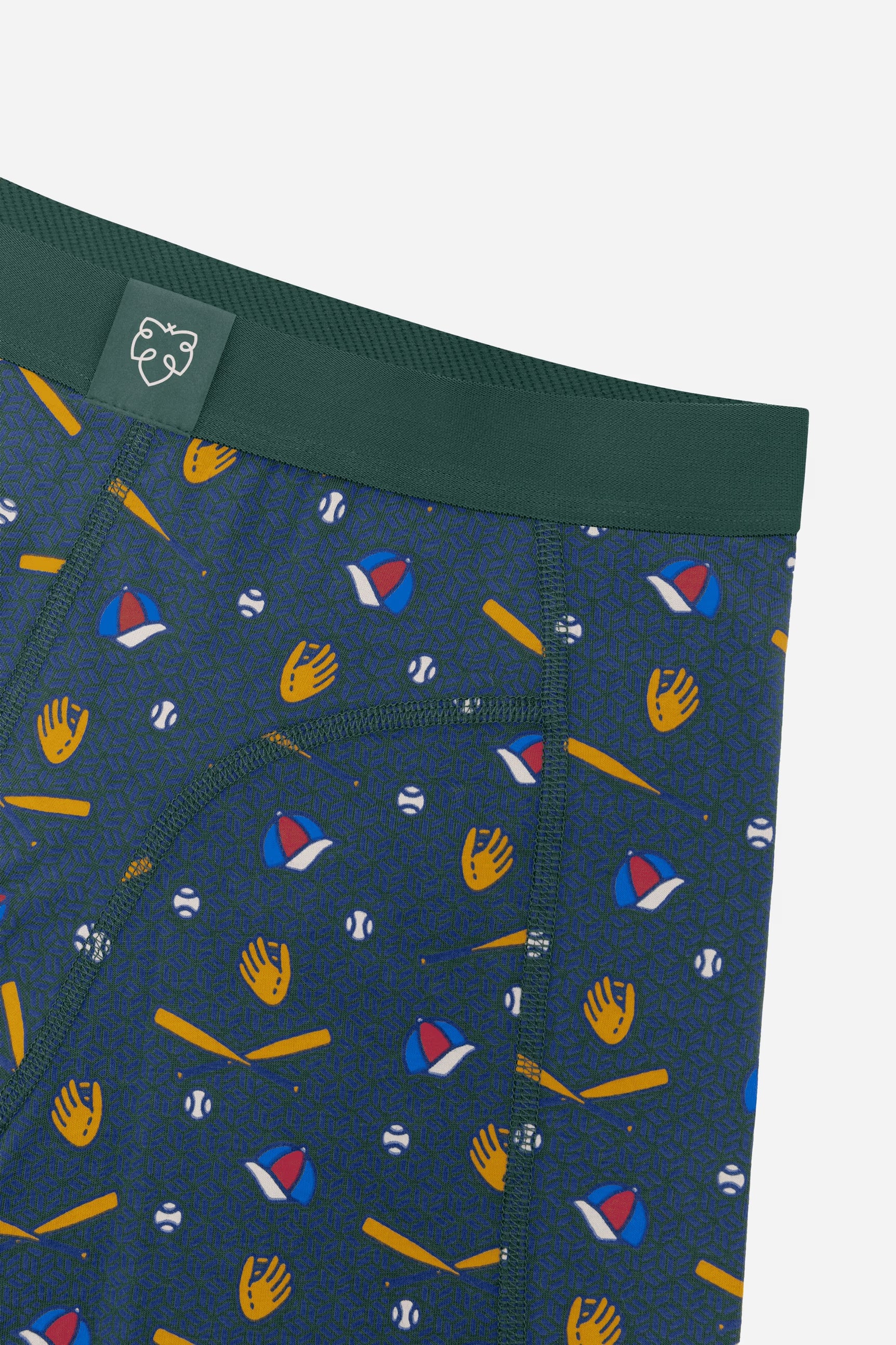 Green retro game boxer brief