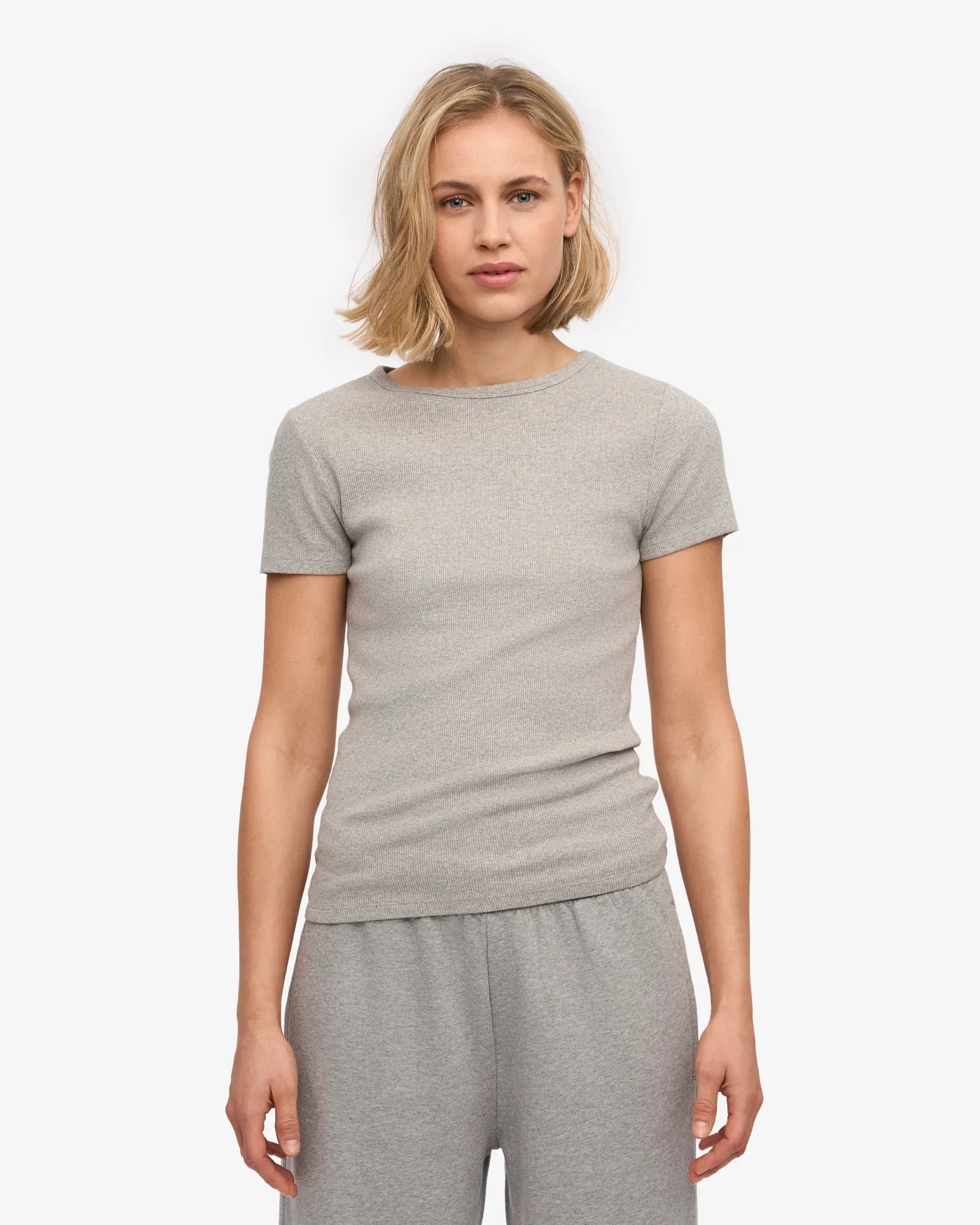 Women organic rib t-shirt