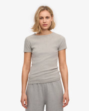 Women organic rib t-shirt