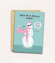 Kaart - santé nouvelle année