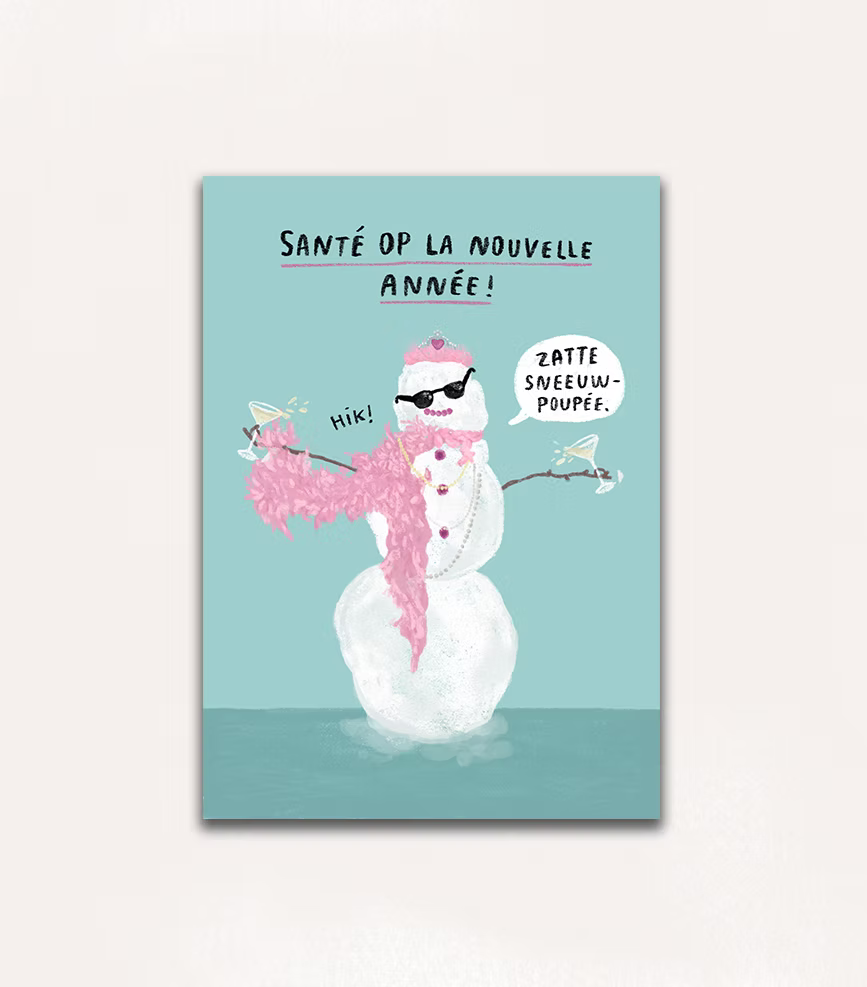 Kaart - santé nouvelle année