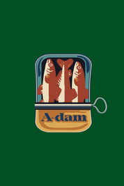 Canned sardines green socks