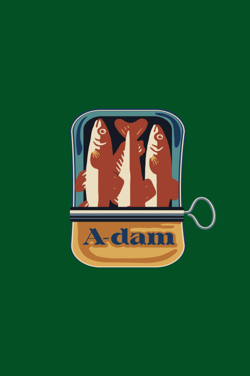 Canned sardines green socks