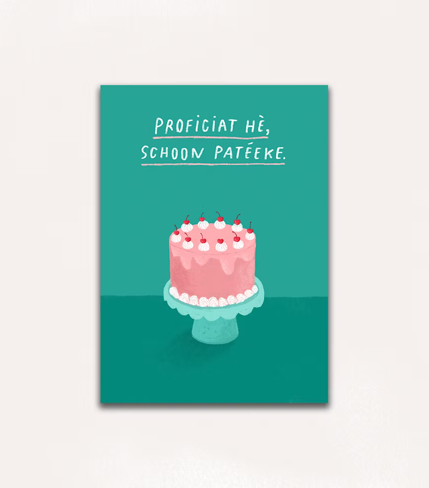 Kaart - schoon pateeke