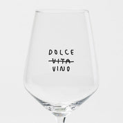 Dolce vino - wijnglas