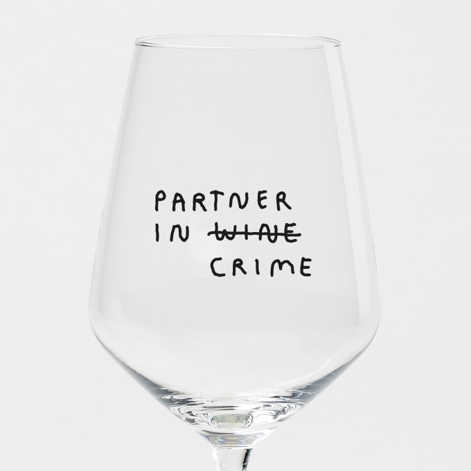 Partner in wine - wijnglas