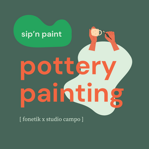 Pottery painting - sip'n paint