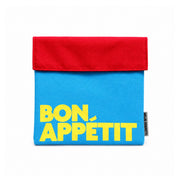 bon appétit sky blue - herbruikbare snackbag