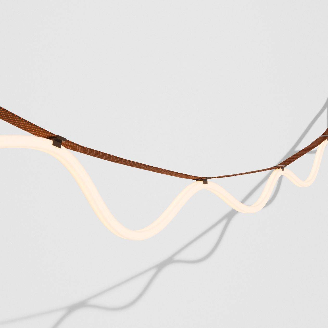 Spline pendant light
